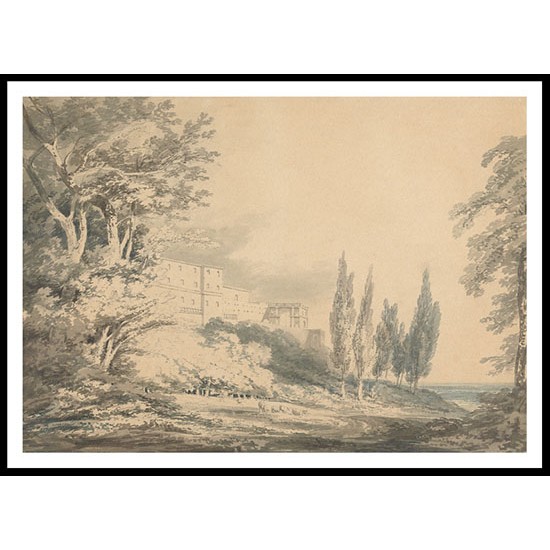 Villa d'Este 1797, A New Print Of a J. M. W Turner Painting