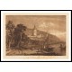 Ville de Thun Swiss 1816, A New Print Of a J. M. W Turner Painting