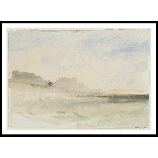 Walmer Castle near Deal Kent 1825, A New Print Of a J. M. W Turner Painting