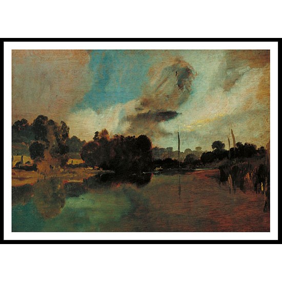 Walton Reach 1805, A New Print Of a J. M. W Turner Painting