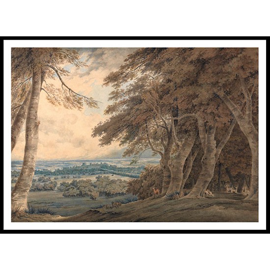 Windsor 1798, A New Print Of a J. M. W Turner Painting