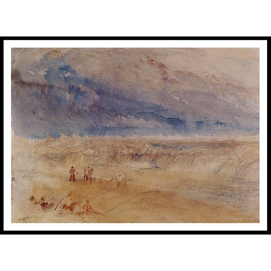 Wreckers 1845, A New Print Of a J. M. W Turner Painting