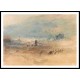 Yarmouth Sands 1840, A New Print Of a J. M. W Turner Painting