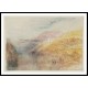 Zwingenberg on the Neckar 1844 01, A New Print Of a J. M. W Turner Painting