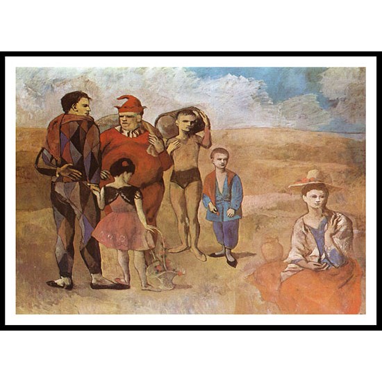 Family of Saltimbanques 1905, A New Print Of a Pablo Picasso Painting