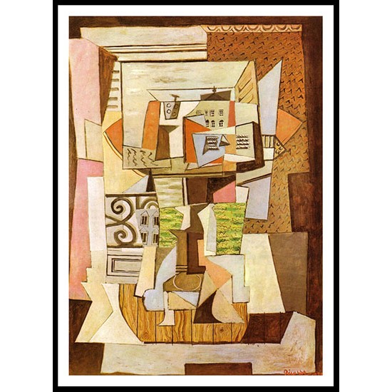 Still Life on a Table 1920, A New Print Of a Pablo Picasso Painting