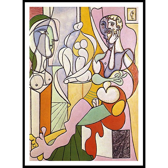 The Sculptor 1931, A New Print Of a Pablo Picasso Painting