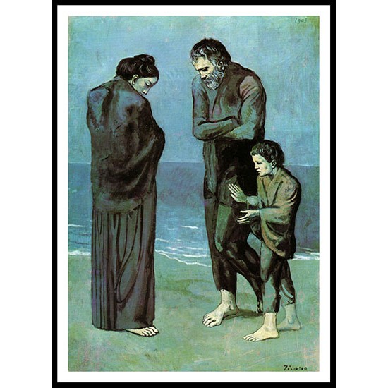 The Tragedy 1903, A New Print Of a Pablo Picasso Painting