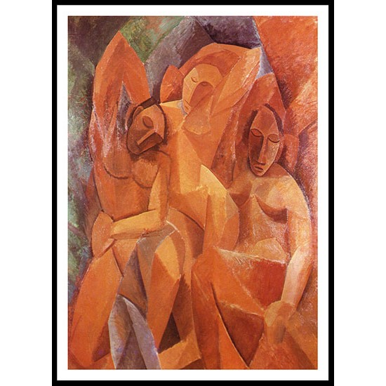 Three Women 1907 8, A New Print Of a Pablo Picasso Painting