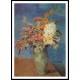 Vase of Flowers 1901, A New Print Of a Pablo Picasso Painting