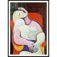 Woman Asleep in an Armchair (The Dream) 1932, A New Print Of a Pablo Picasso Painting