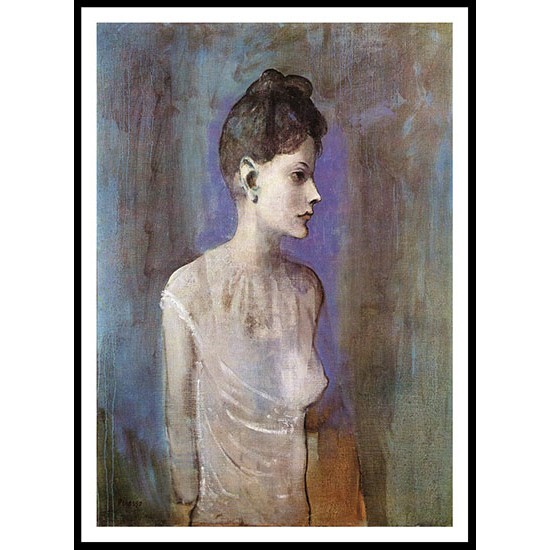 Woman in a Chemise 1905, A New Print Of a Pablo Picasso Painting