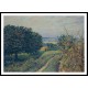 Among the Vines near Louveciennes 1874, A New Print Of an Alfred Sisley Painting