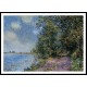 An August Afternoon near Veneux, A New Print Of an Alfred Sisley Painting