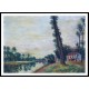 Banks of the Loing, A New Print Of an Alfred Sisley Painting