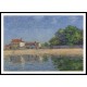 Banks of the Loing Saint Mammes 1885, A New Print Of an Alfred Sisley Painting