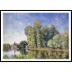 Banks of the Loing at Moret 1886, A New Print Of an Alfred Sisley Painting