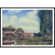 Banks of the Loing at Moret Morning 1886, A New Print Of an Alfred Sisley Painting