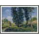 Banks of the Orvanne 1890, A New Print Of an Alfred Sisley Painting