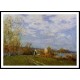 Banks of the Seine at Bougival 1896, A New Print Of an Alfred Sisley Painting