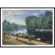 Boats on the Loing 1895, A New Print Of an Alfred Sisley Painting