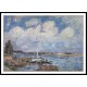 Boats on the Seine 1877, A New Print Of an Alfred Sisley Painting