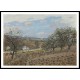 Bougival 1877, A New Print Of an Alfred Sisley Painting