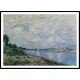 Bougival, A New Print Of an Alfred Sisley Painting