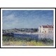 Confluence of the Seine and the Loing 1885, A New Print Of an Alfred Sisley Painting