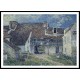 Courtyard of a Farm at Saint Mammes 1884, A New Print Of an Alfred Sisley Painting