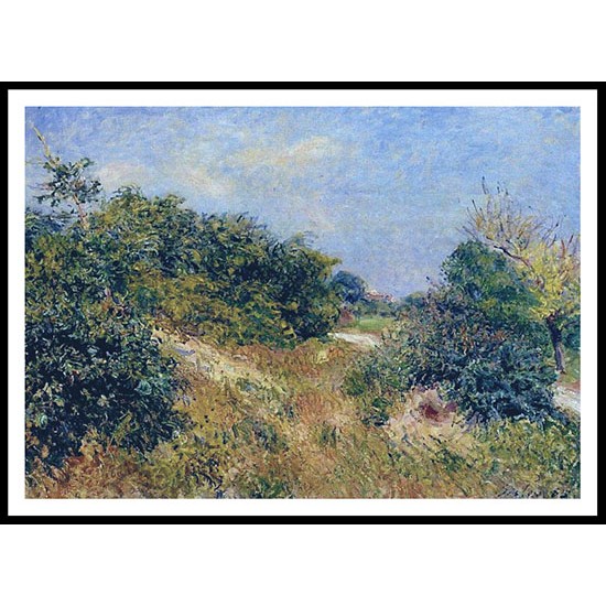 Edge of Fountainbleau Forest June Morning 1885, A New Print Of an Alfred Sisley Painting