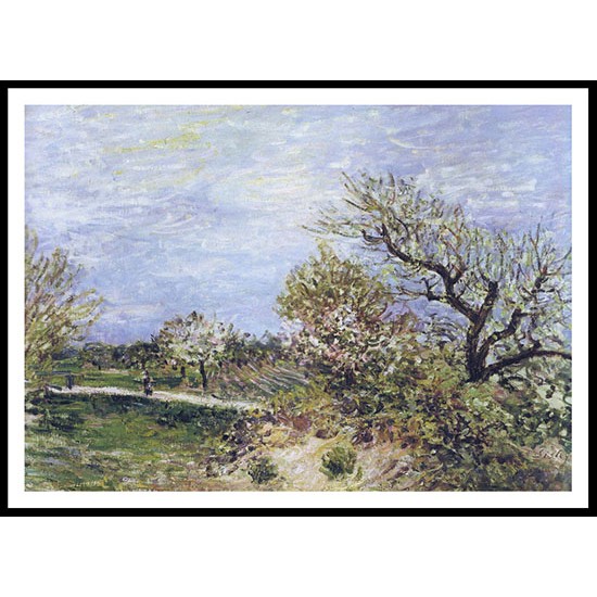 Edge of the Forest 1885, A New Print Of an Alfred Sisley Painting