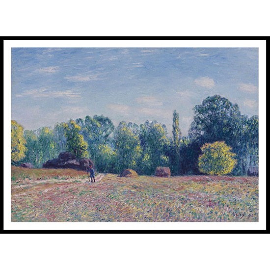 Edge of the Forest 1895, A New Print Of an Alfred Sisley Painting