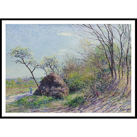 Edge of the Forest Sablones 1884 85, A New Print Of an Alfred Sisley Painting