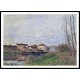 Evening in Moret End of October 1888, A New Print Of an Alfred Sisley Painting