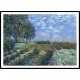 Fields 1874, A New Print Of an Alfred Sisley Painting