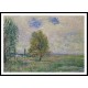 Fields near Veneux Nadon 1881, A New Print Of an Alfred Sisley Painting