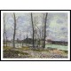 Flood at Moret sur Loing 1888, A New Print Of an Alfred Sisley Painting