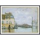 Flood at Port Marly 1872, A New Print Of an Alfred Sisley Painting