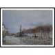 Flood at Port Marly 1878, A New Print Of an Alfred Sisley Painting