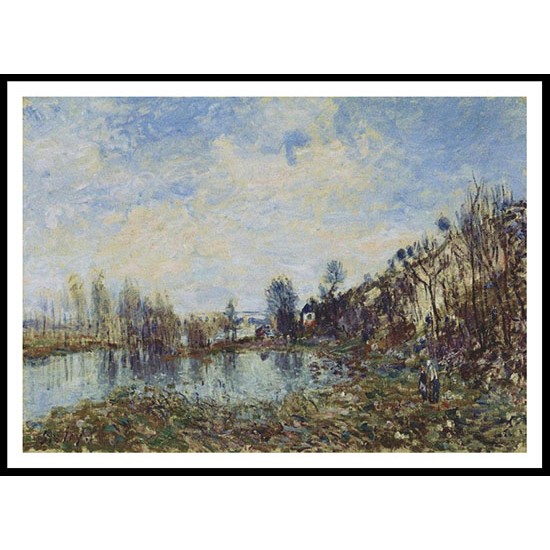 Flooded Field, A New Print Of an Alfred Sisley Painting