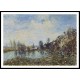 Flooded Field, A New Print Of an Alfred Sisley Painting