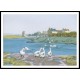 Geese By the River Loing 04, A New Print Of an Alfred Sisley Painting