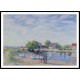 Geese at Saint Mammes, A New Print Of an Alfred Sisley Painting