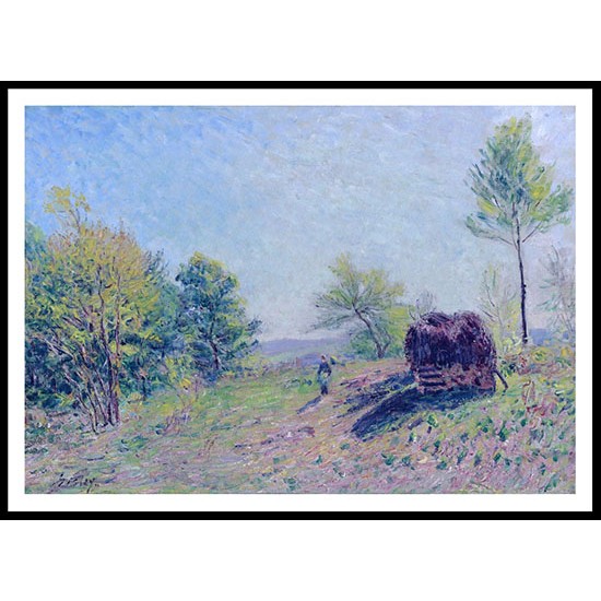 Going to the Forest in Spring 1886, A New Print Of an Alfred Sisley Painting