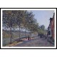 June Morning in Saint Mammes 1884, A New Print Of an Alfred Sisley Painting