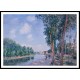 June Sunshine Saint Mammes 1892, A New Print Of an Alfred Sisley Painting