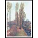 LOrvanne and the Canal of Loing in Winter 1891, A New Print Of an Alfred Sisley Painting