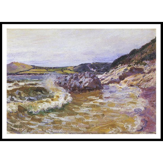 Ladys Cove 1897, A New Print Of an Alfred Sisley Painting