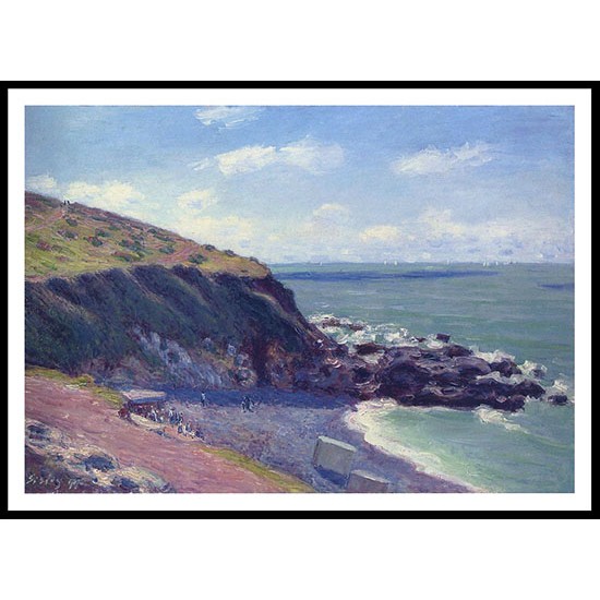 Ladys Cove Afternoon 1897, A New Print Of an Alfred Sisley Painting